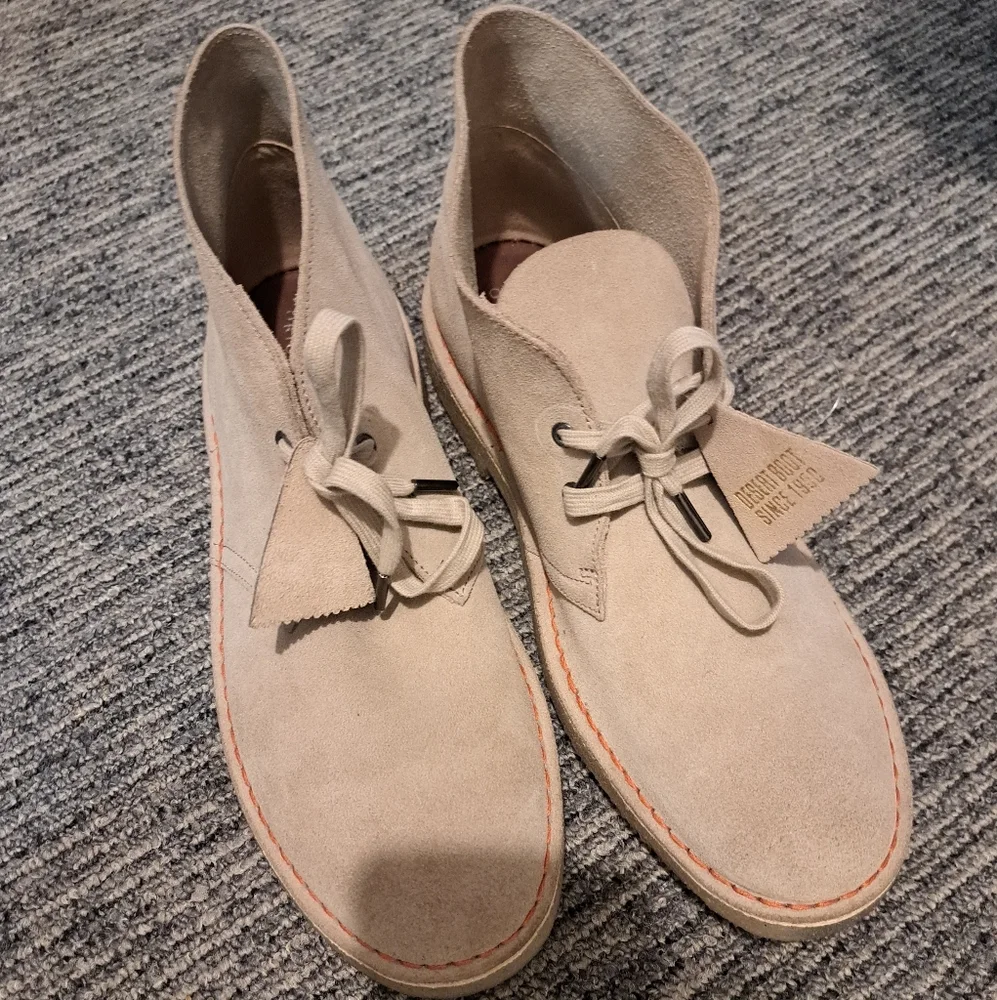 Clarks Original Dessert Boot sz. 11 us Sand wallys rare Gum Bottom - Picture 1 of 6